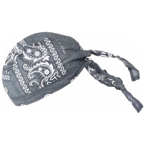 Bandana Multifunzionale In Cotone: Traspirante, Antivento E Perfetta Per Attività All'aperto Grey - Foto 1