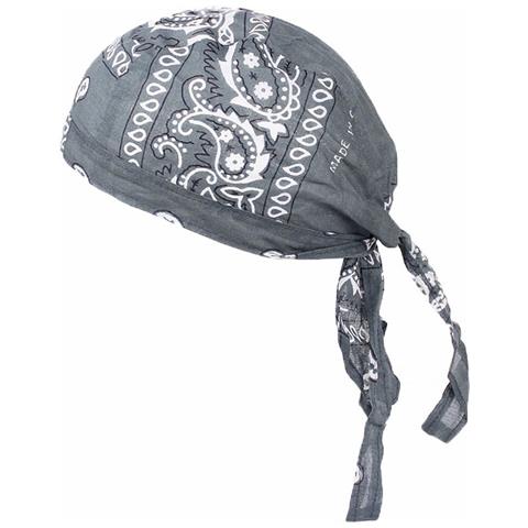 Bandana Multifunzionale In Cotone: Traspirante, Antivento E Perfetta Per Attività All'aperto Grey - Foto 2