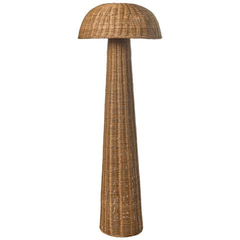 Lampada Da Pavimento Alero Rattan Naturale - Foto 2