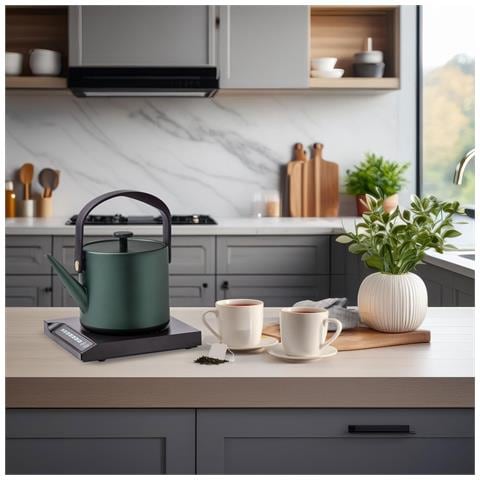 18217 BLITZKOCHER Jade bollitore elettrico 0,6 L 800 W Verde - Foto 10