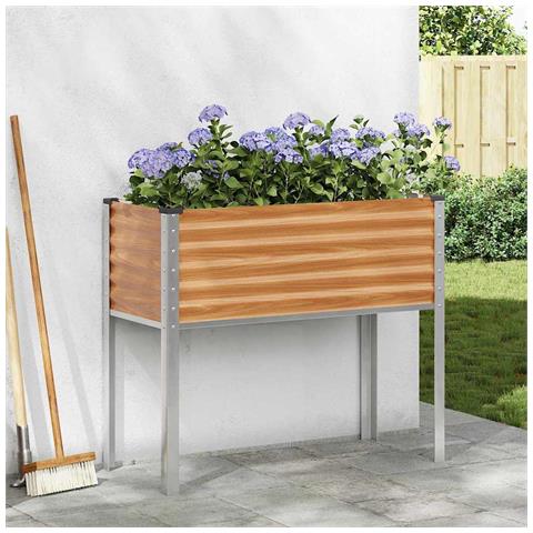 Vaso da giardino Marrone Chiaro 100,5 x 40,5 x 90 cm - Foto 2