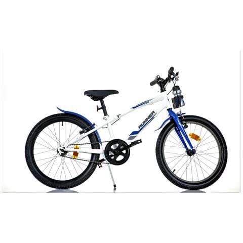 Sch Runner 20'' - Bicicletta Per Bambini (6-10 Anni), Ruote 20'', Telaio Acciaio, Con Accessori - Colore Blu - Foto 1