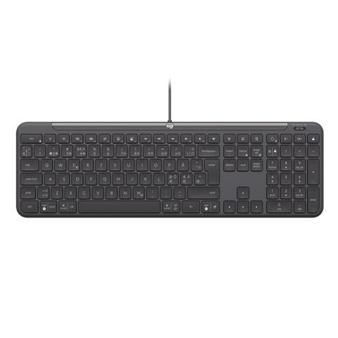 920-013332 tastiera Ufficio USB QWERTY Inglese UK Grafite - Foto 1