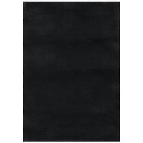 Tappeto Shaggy Nero 240x305 cm in Poliestere - Foto 1