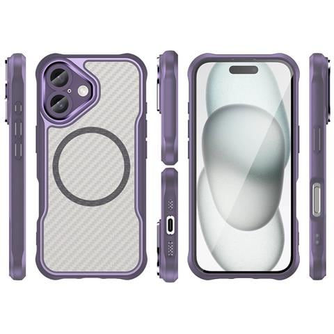 ""custodia In Silicone Per Iphone 16 Plus"" - Colore Viola - Foto 3