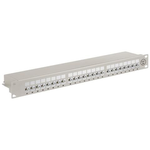 I-PP 24-RS-C6AG - Pannello Patch STP 24 Posti RJ45 Cat. 6A Grigio - Foto 2