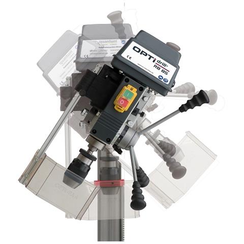 Trapano Radiale Per Legno Plastica E Alluminio - Modello RB 8S - 750W - Foto 4