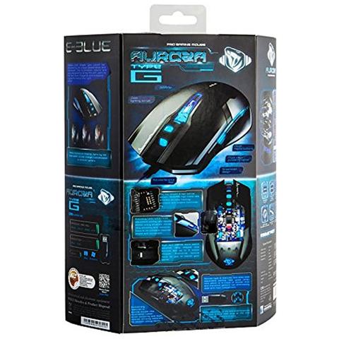 ICMG607B - Mouse Gaming USB 3000dpi 6 Tasti Nero Auroza-G EMS607BKAA-IU - Foto 9