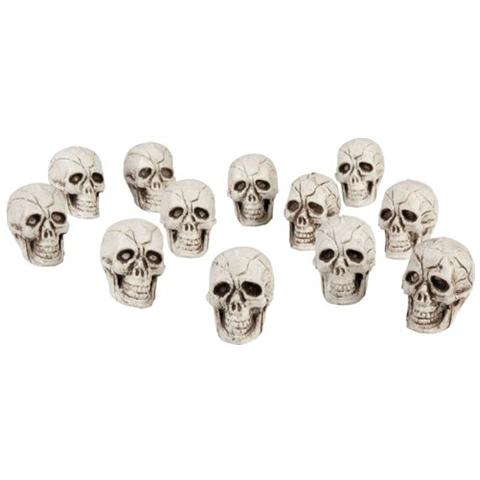 74390 - Set 12 Teschi Decorative Skull, 4 X 3 Cm - Foto 1