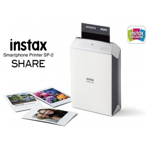 Stampante Fotografica Instax Share SP-2 Wi-Fi USB - Argento - Foto 2
