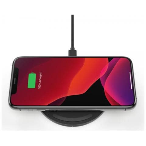 Wireless Charging Pad 10W Micro-USB Kab mit Netzteil schw. - Foto 1