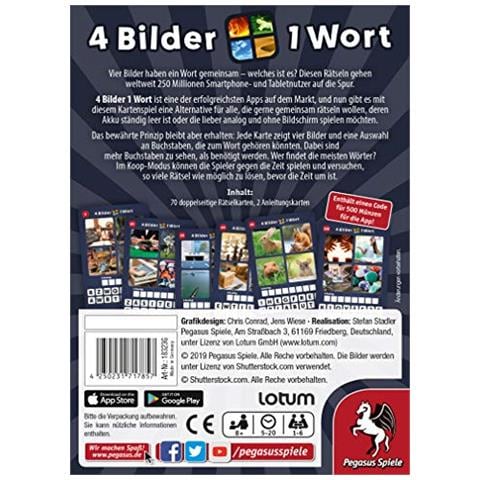 Pegasus Gioco Gioco Di Carte, Colore Trasparente, 18323g - Foto 3