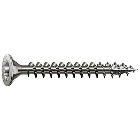 , Set Di Viti Con Impronta A Stella, Con Testa Svasata, Interamente Filettate A2, 3,5 X 25, 200 Pz. - Foto 1