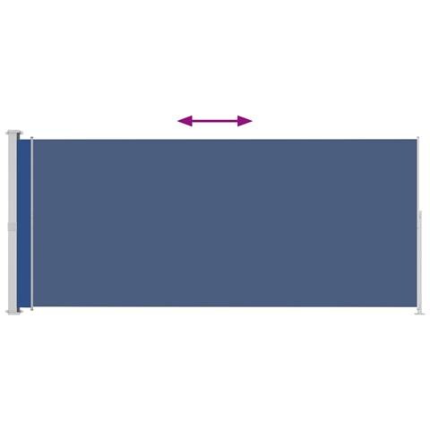 Tenda Laterale Retrattile Per Patio 220x500 Cm Blu - Foto 6