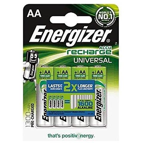 Batterie Ricaricabili Aa Ricarica Universale Confezione Da 4 - Foto 3