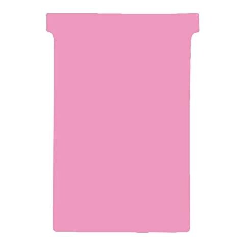 Schede a T Indice 1. 5 rosa (100)  - Foto 1