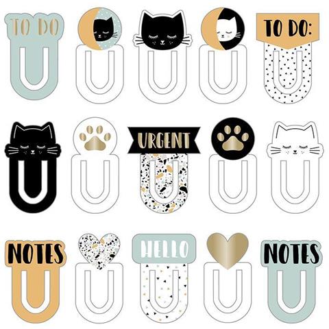 15 Segnalibri Con Copertina Rigida Di Terrazzo Cat - Foto 1