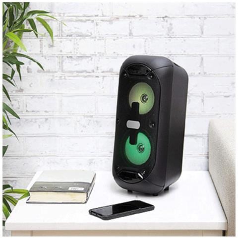 Party Speaker Portatile NDBT1021 Bluetooth Usb Aux Micro SD Colore Nero - Foto 2
