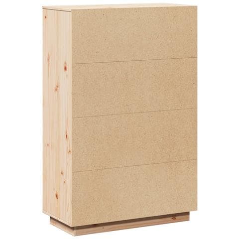 Credenza 74x35x117 cm in Legno Massello di Pino - Foto 2