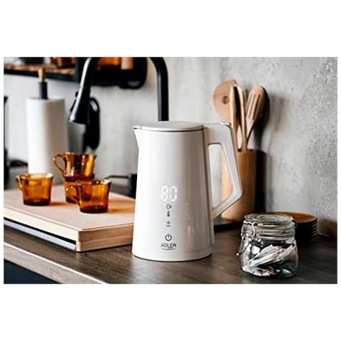 Bollitore Elettrico Adler Ad 1345w Bianco - Foto 2