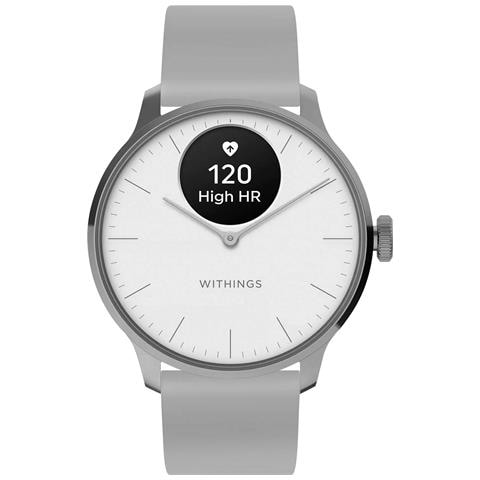 Smartwatch Scanwatch Light Elegante Con Sensori All'avanguardia, Bianco - Foto 1