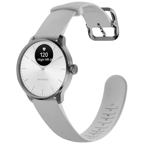 Smartwatch Scanwatch Light Elegante Con Sensori All'avanguardia, Bianco - Foto 5