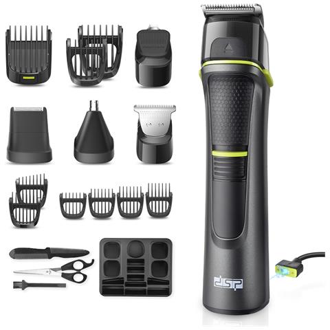 Tagliacapelli 14 In 1 Con Batteria Al Litio Da 500 Mah - Potenza 5w, 5v - Taglia Capelli Multifunzione - Foto 1