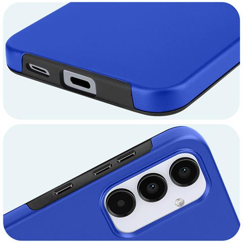 Cover 360° Per Samsung A55 Retro Rigido E Fronte Touchscreen - Foto 2