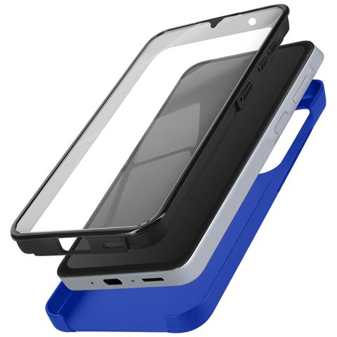 Cover 360° Per Samsung A55 Retro Rigido E Fronte Touchscreen - Foto 1