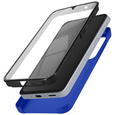 Cover 360° Per Samsung A55 Retro Rigido E Fronte Touchscreen - Foto 5