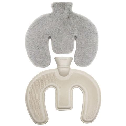 Set Di Borse Dell'acqua Calda A Forma Di U A Doppia Testa Lightgrey - Foto 2