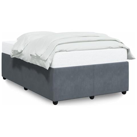Giroletto Grigio Scuro 120x190 Cm In Velluto - Foto 2