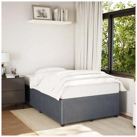 Giroletto Grigio Scuro 120x190 Cm In Velluto - Foto 1