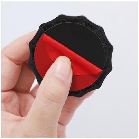 Rotelle Per Mobili Esagonali Con 3 Sfere In Acciaio Black - Foto 2