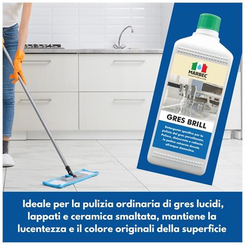 Gres Brill 1lt - Detergente Per Gres Porcellanato - Foto 5