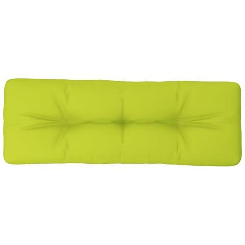 Cuscino Per Pallet Verde Brillante 120x40x12 Cm In Tessuto - Foto 1