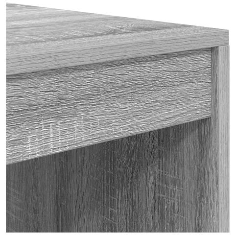 Scrivania Grigia Sonoma 80x50x76 cm Legno ingegnerizzato - Foto 7