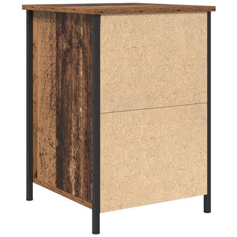 Comodini 2 pz Legno Vecchio 40x42x60 cm Legno ingegnerizzato - Foto 9