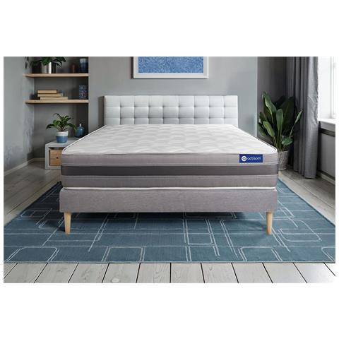 Kit Rete E Materasso Matrimoniale Actimemo Relax 140x190cm - Spessore : 24cm- Memory Foam - Moderatamente Rigido - Foto 1