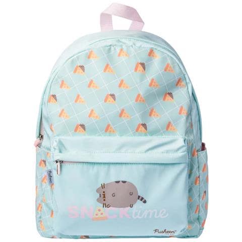Zaino Scolastico 42cm Collezione Foodie Con Tasche Multiple E Uscita Casco, Blu Chiaro - Foto 1