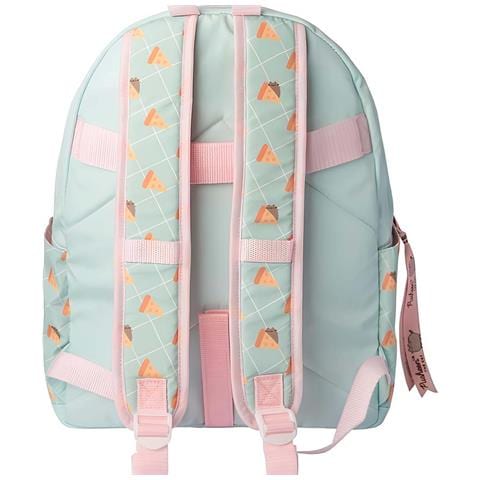 Zaino Scolastico 42cm Collezione Foodie Con Tasche Multiple E Uscita Casco, Blu Chiaro - Foto 5