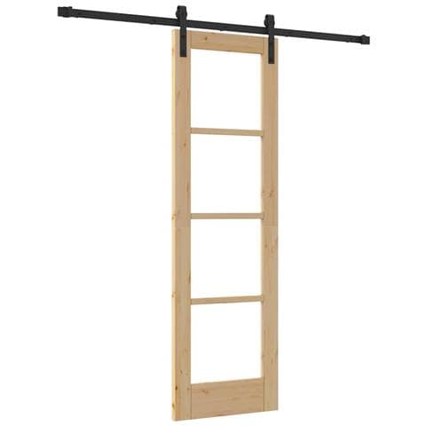 Porta scorrevole ORKDAL Marrone 61 x 198.5 cm - Foto 1