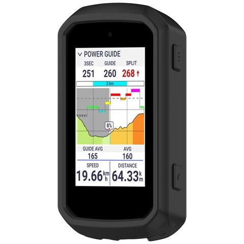 Custodia Protettiva In Silicone Compatibile Con Garmin Edge 850 & Edge 550 - Nera - Foto 2