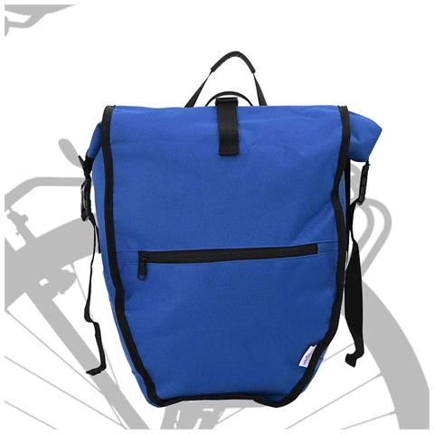 Borsa per biciclette Blu 32.5 x 17 x 57 cm Poliestere - Foto 2