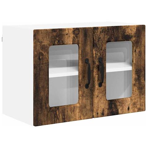 Pensile cucina Rovere fumé 60 x 31 x 40 cm Legno multistrato - Foto 1