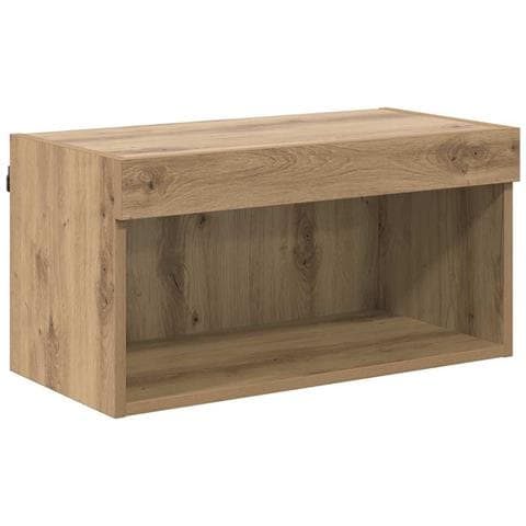 Mobile TV Rovere artigianale 60 x 30 x 30 cm Legno multistrato - Foto 1