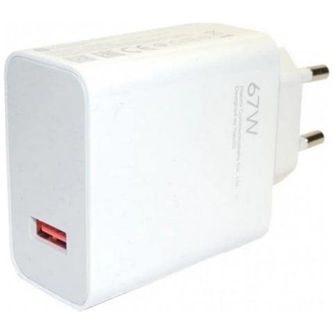 Caricabatterie Originale Usb Mdy-12-eh 67w Fast Turbo Charge White Blister Per Smartphone - Foto 2
