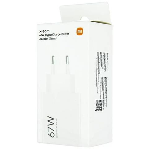 Caricabatterie Originale Usb Mdy-12-eh 67w Fast Turbo Charge White Blister Per Smartphone - Foto 1
