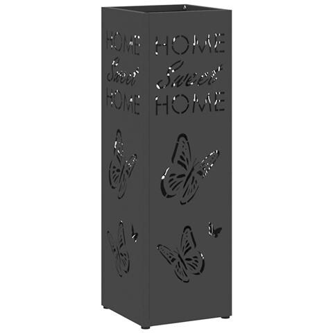 Supporto per Ombrellone Nero 15.5 x 15.5 x 49 cm Metallo - Foto 1