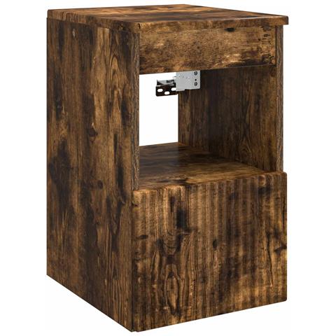 Set di mobili per il bagno 5 pz Rovere Fumo 33 x 34,5 x 100 cm - Foto 2